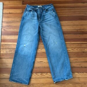 Madewell Curvy Low Slung Baggy Jeans size 28
